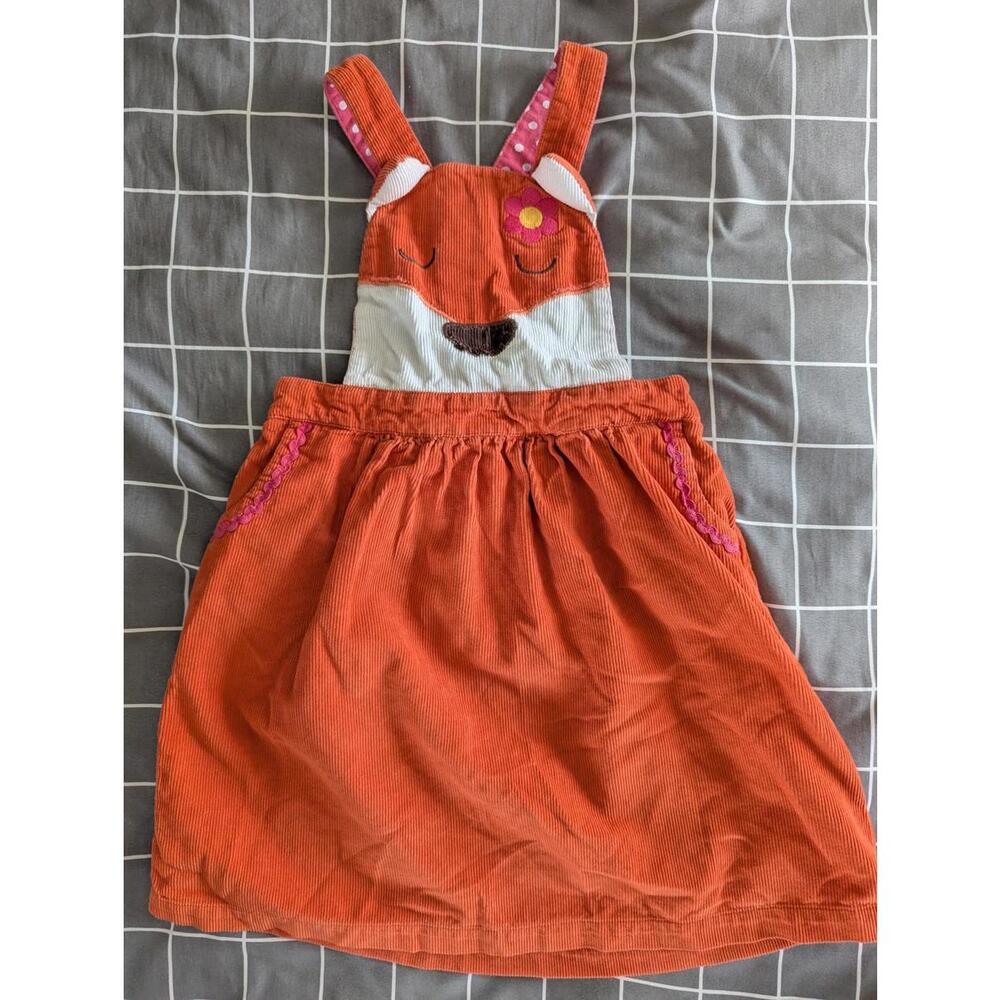 Frugi Fox Pinnie Dress - Picture 1 of 1
